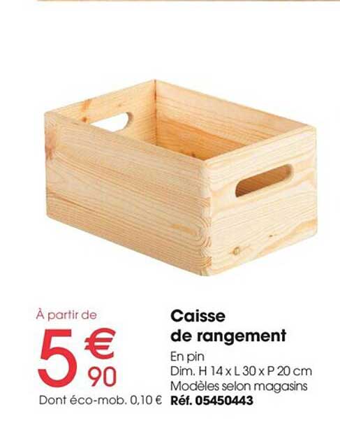 Caisse De Rangement
