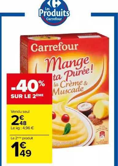 carrefour mange ta purée