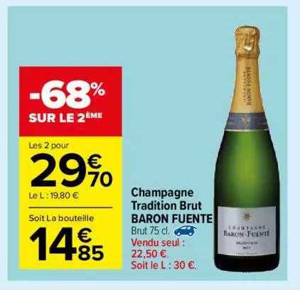 Champagne Tradition Brut Baron Fuente