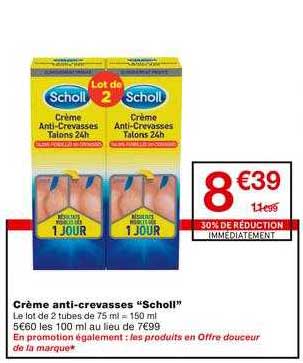 Crème Anti-crevasses Scholl