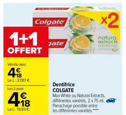 Dentifrice Colgate