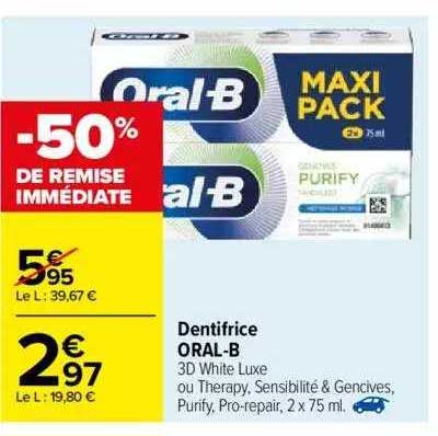 dentifrice oral-b
