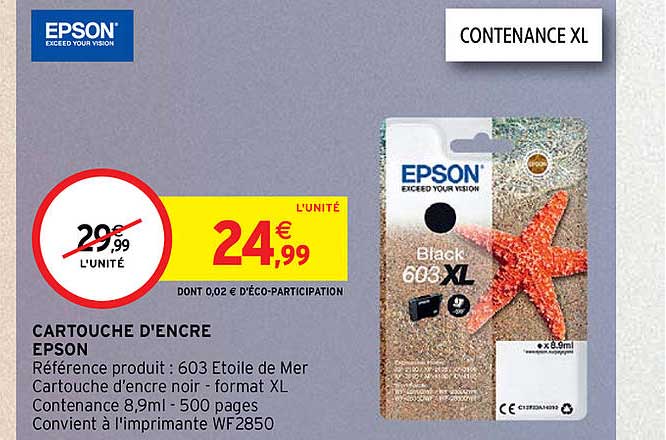 epson cartouche d'encre