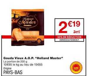 gouda vieux aop holland master