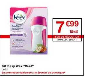 kit easy wax veet