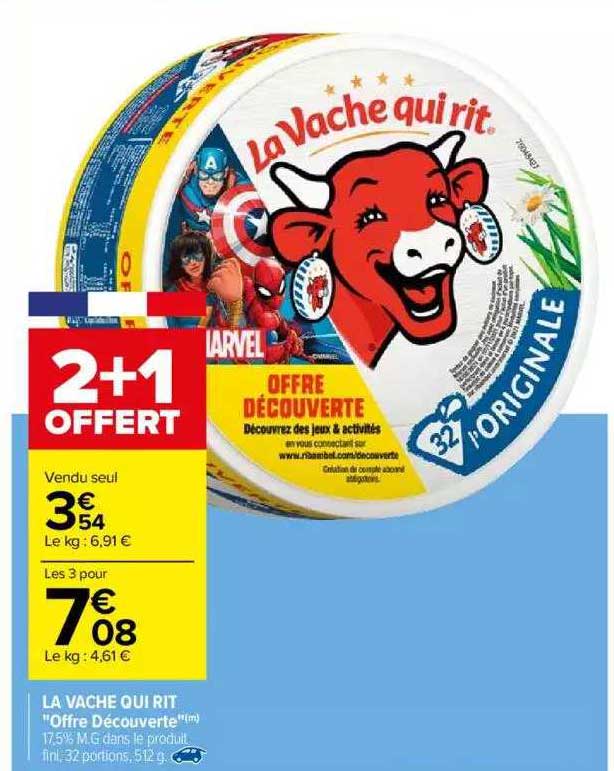 la vache qui rit „offre découverte”