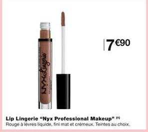 lip lingerie "nyx professional makeup"