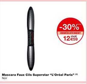 mascara faux cils superstar "l'oréal paris"