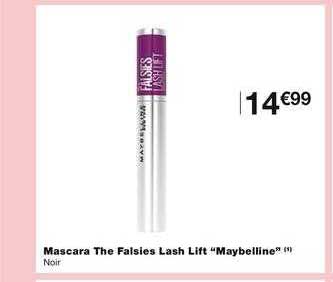 mascara the falsies lash lift "maybelline"