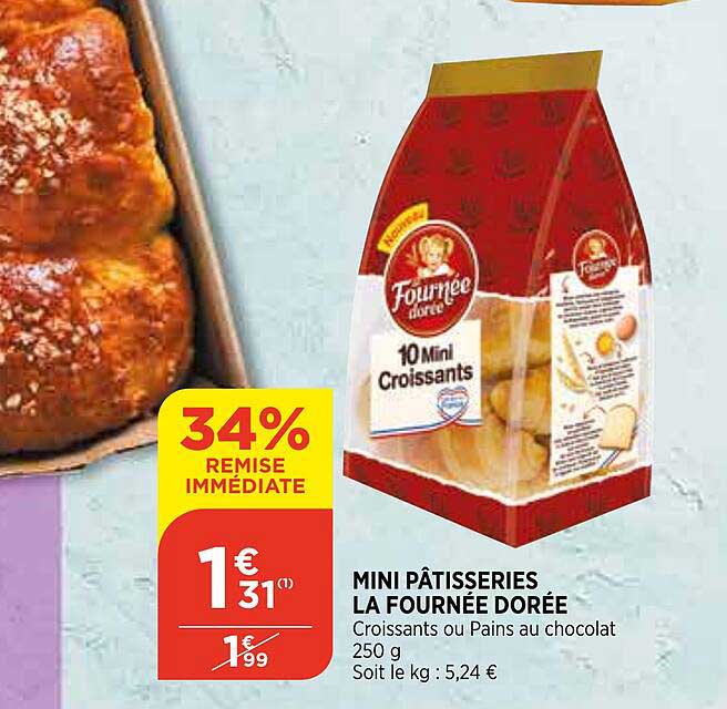 Mini Pâtisseries La Fournée Dorée