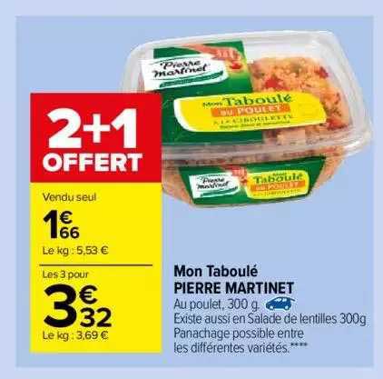 mon taboulé pierre martinet