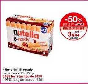 Nutella B-ready