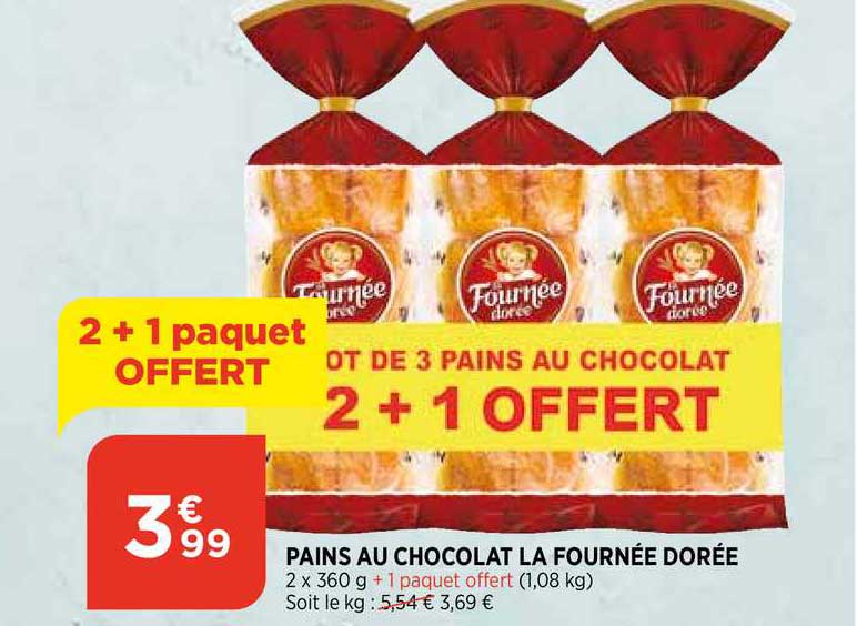 pains au chocolat la fournée dorée