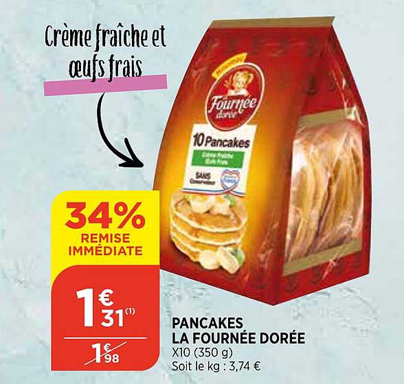 pancakes la fournée dorée