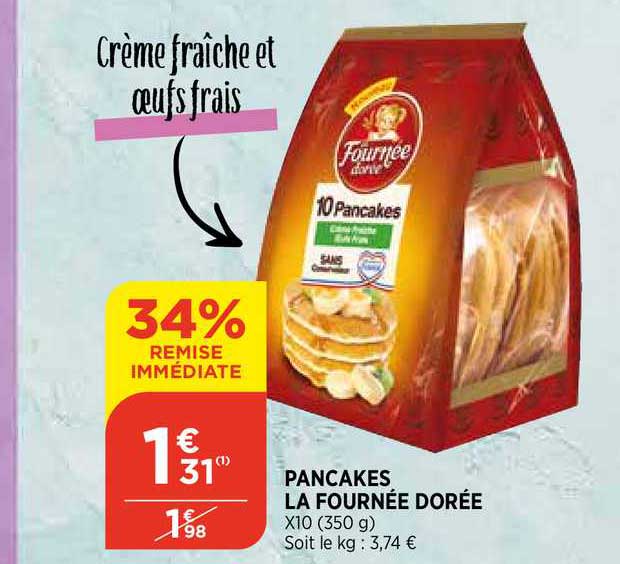 pancakes la fournée dorée