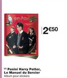 panini harry potter, le manuel du sorcier