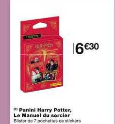 panini harry potter, le manuel du sorcier