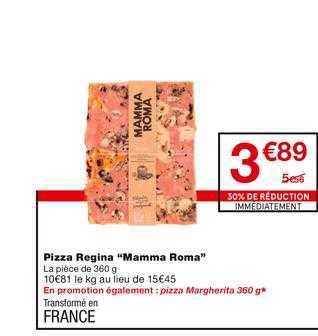 Pizza Regina Mamma Roma