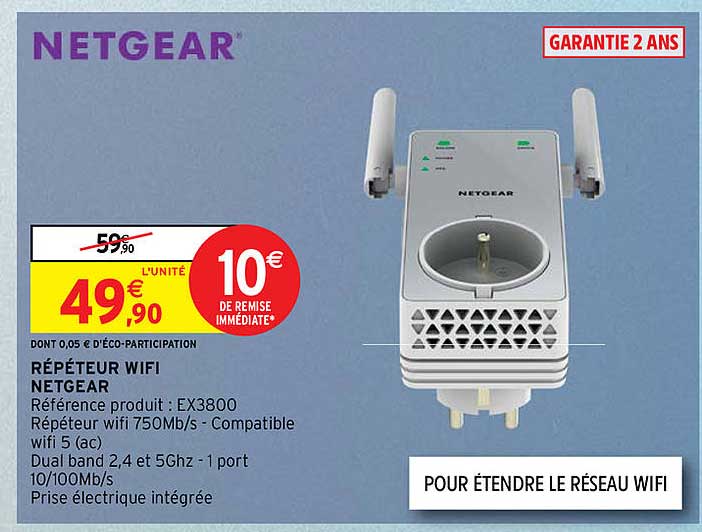 répéteur wifi netgear