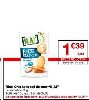 rice crackers sel de mer "n.a!"