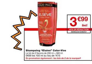 shampoin elsève color-vive
