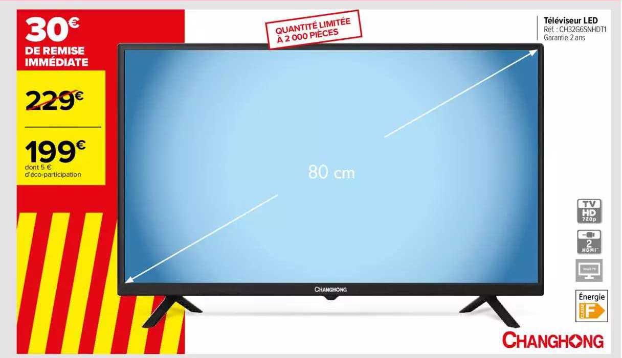 Téléviseur Led Changhong