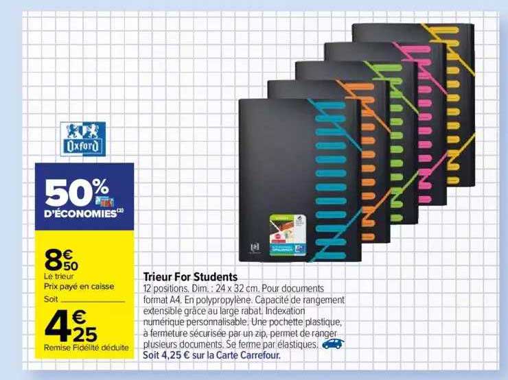 trieur for students oxford