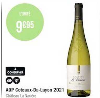 aop coteaux du layon 2021