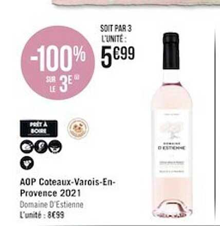 Aop Coteaux Varois En Provence 2021