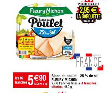 blanc de poulet felury michon