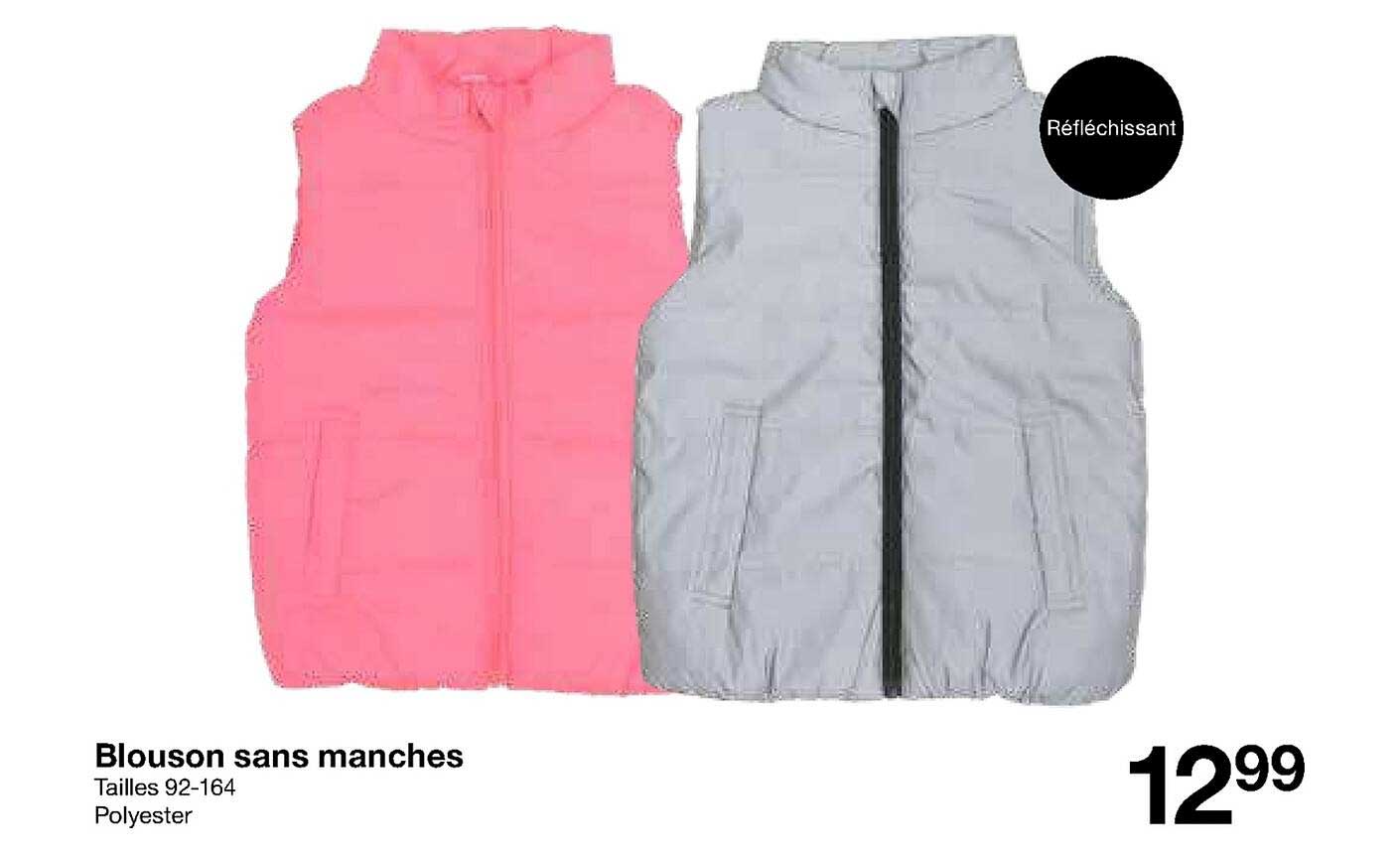 blousson sans manches