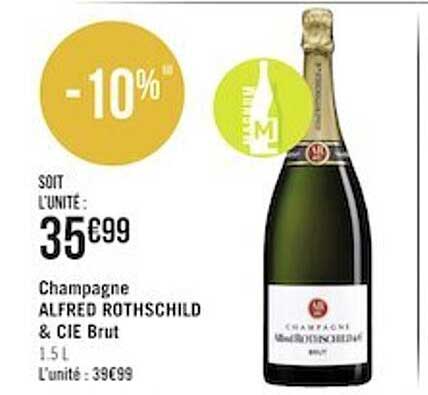 champagne alfred rothschild & cie brut