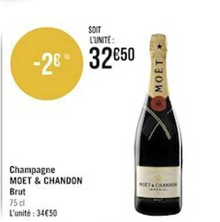 champagne moet & chandon brut