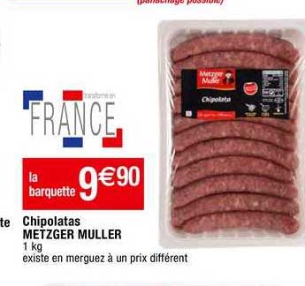 chipolatas metzger muller