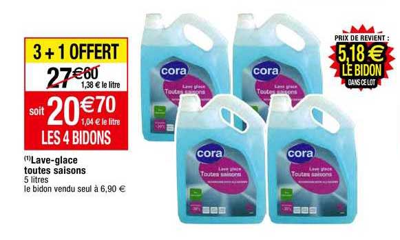 lave-glace toutes saisons