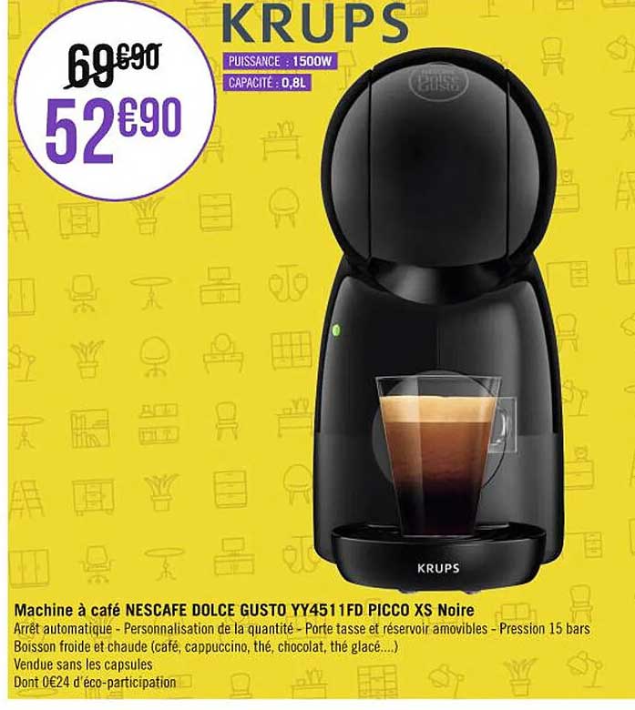 Machine à Café Nescafe Dolce Gusto Krups