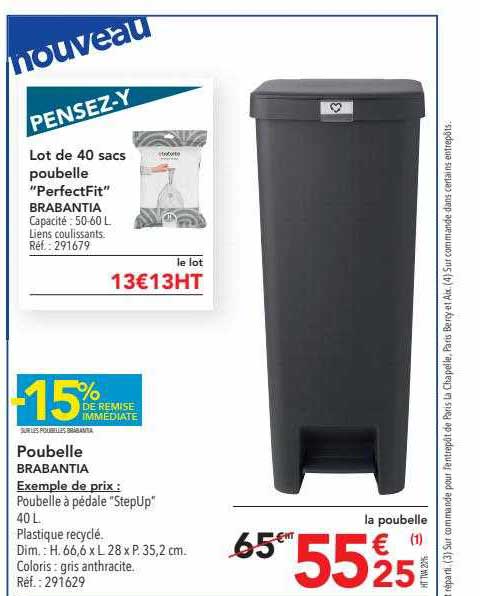 Poubelle Brabantia