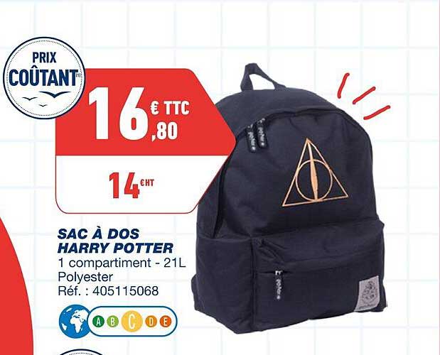 sac à dos harry potter