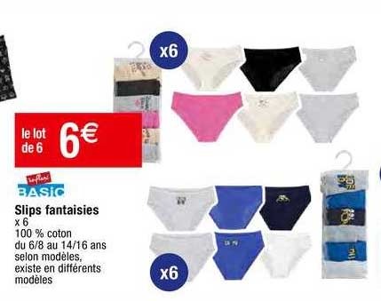 Slips Fantaisies Basic