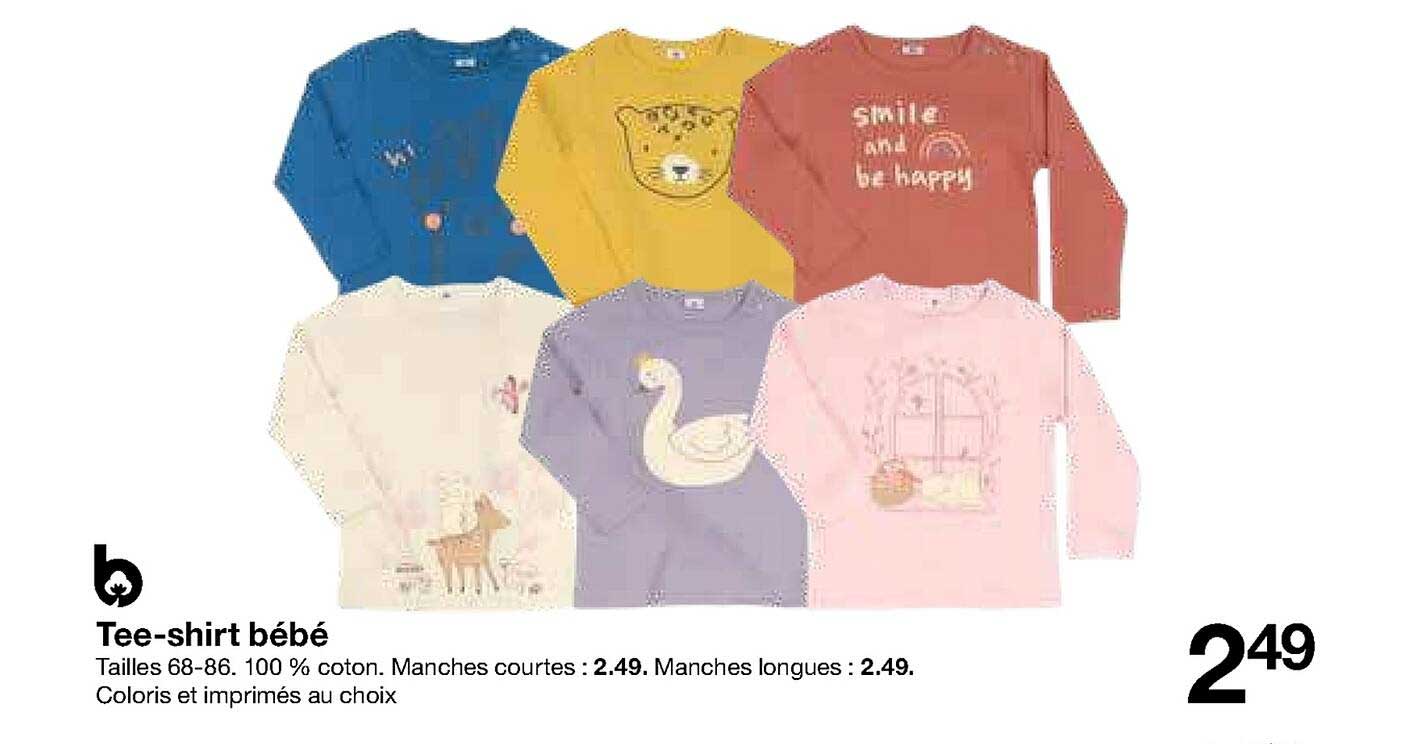 tee-shirt bébé
