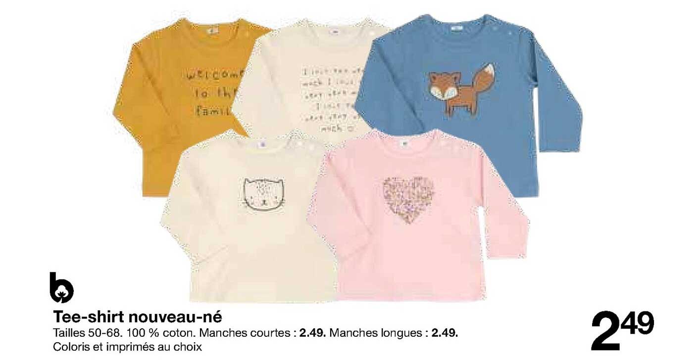 tee-shirt nouveau-né