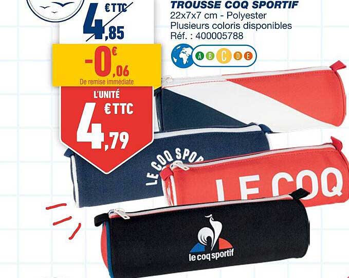 trousse coq sportif