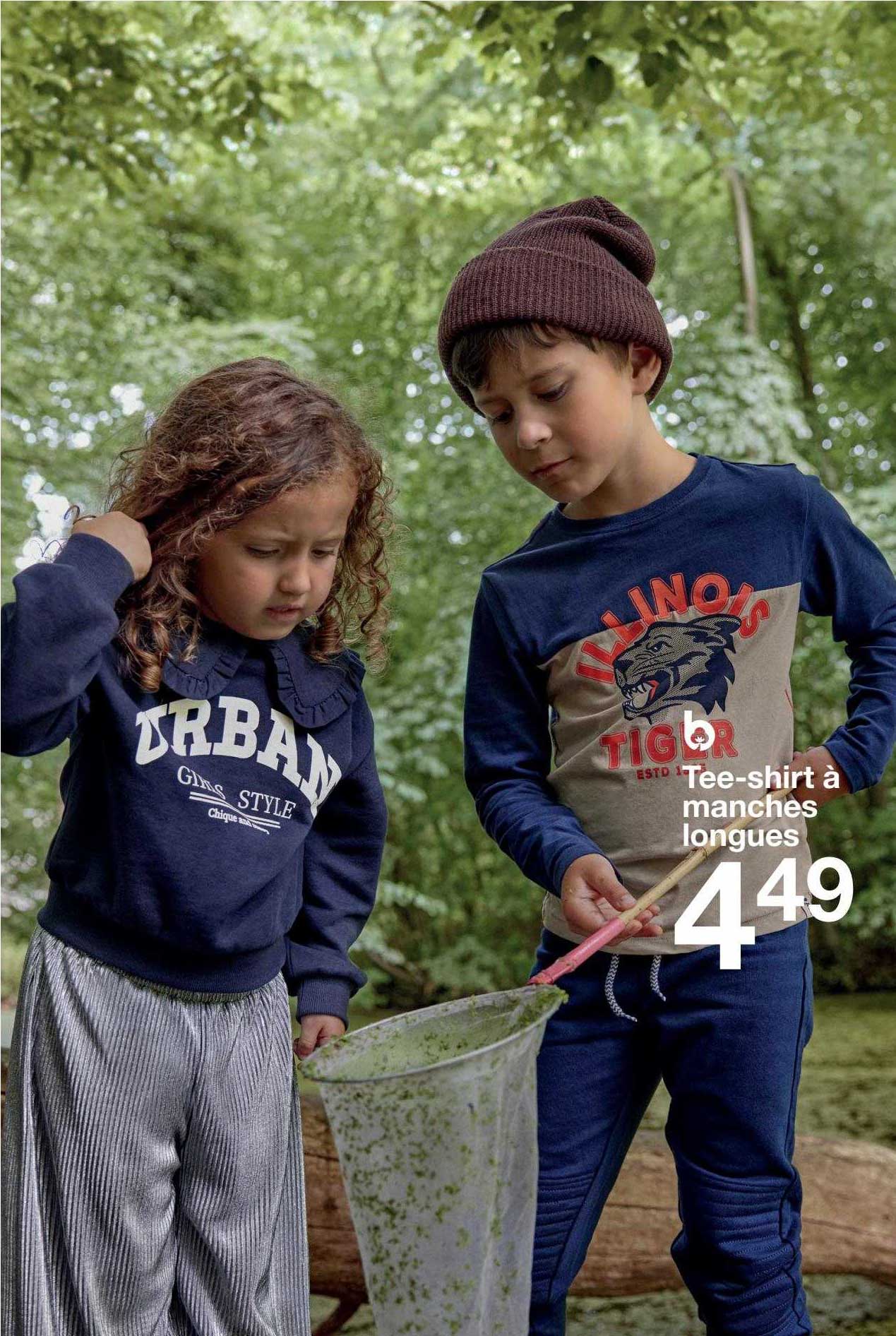 tee-shirt à manches longues