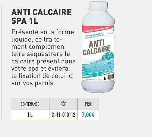 Anti Calcaire Spa 1l