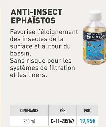 anti insect ephaïstos