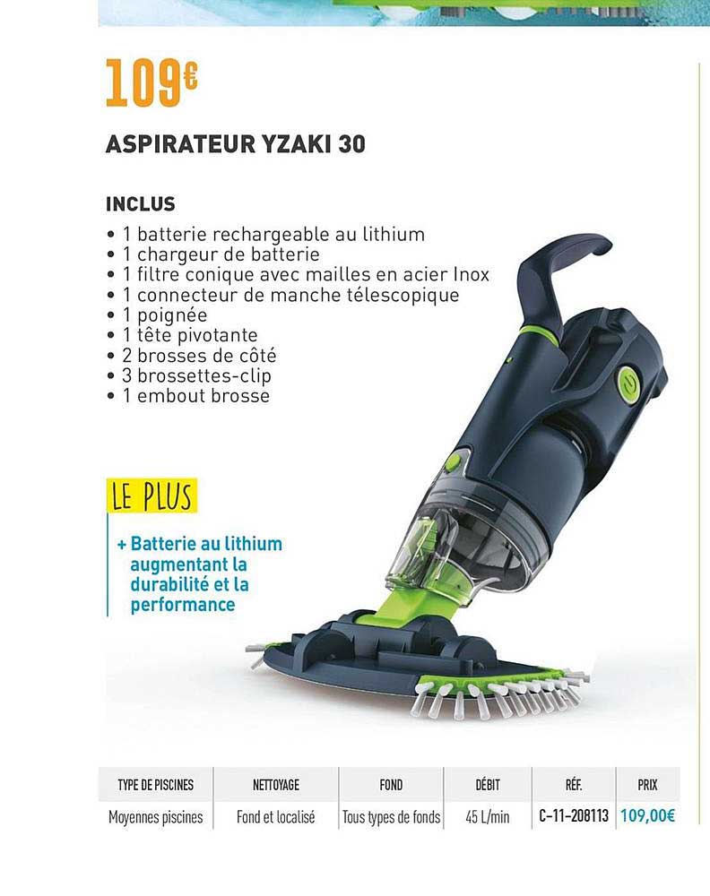 Aspirateur Yzaki 30