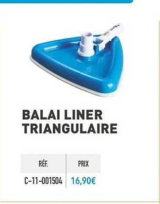 balai liner triangulaire