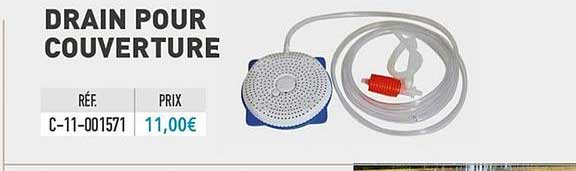 drain pour couverture