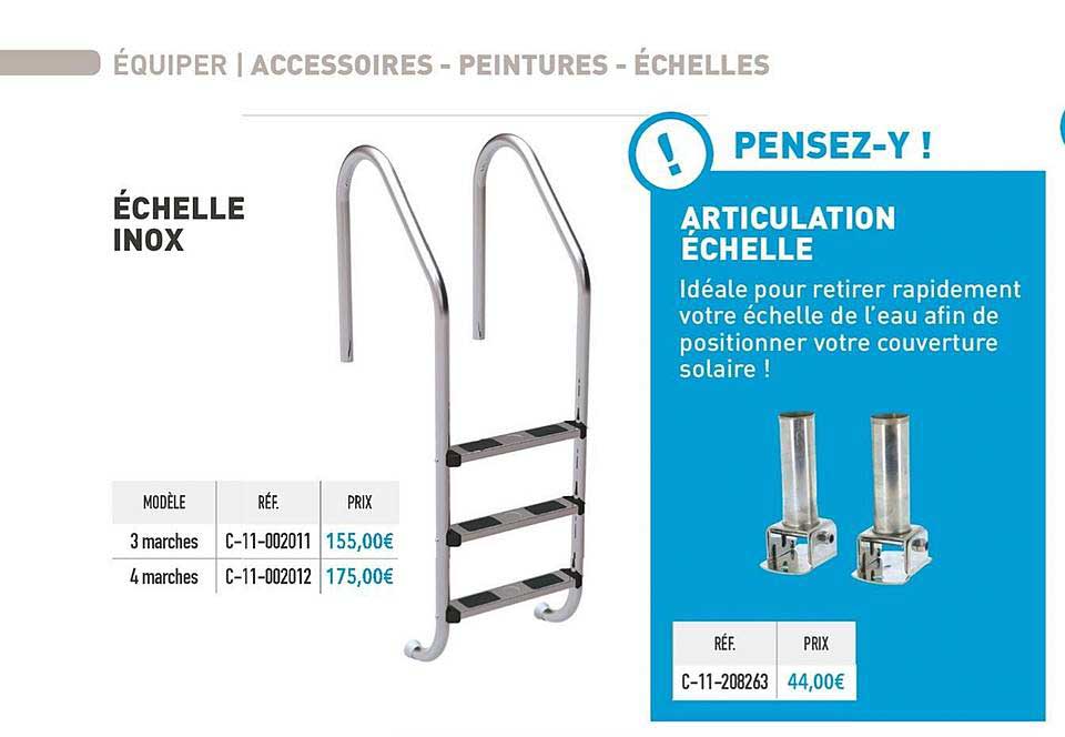 échelle Inox