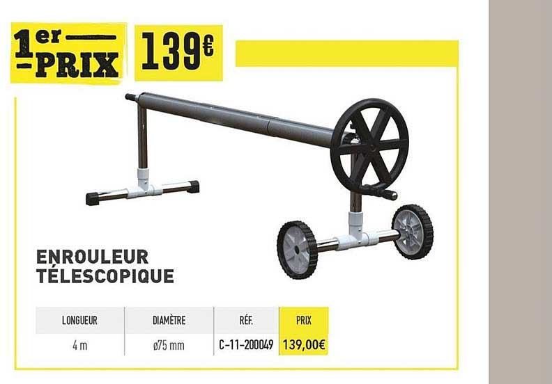 Enrouleur Télescopique